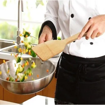 Kuchyňská stěrka Bambusová špachtle na vaření