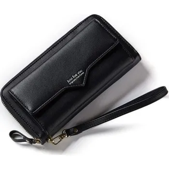 Peněženka Dámská kožená peněženka s poutkem M258 černá