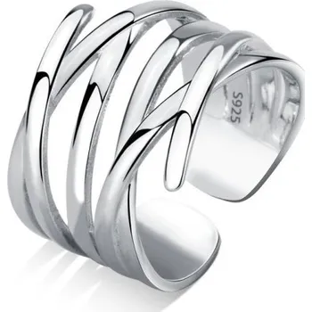 Prsten Dámský prstýnek D2725 stříbrná