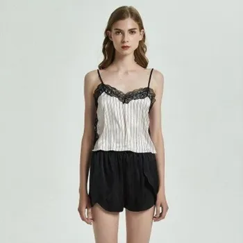 Dámské pyžamo Dámské pyžamo P2954 černá XL