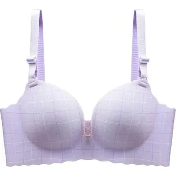 Podprsenka Dámská soft podprsenka fialová 80B