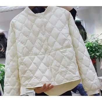 Dámská zimní bunda bílá L