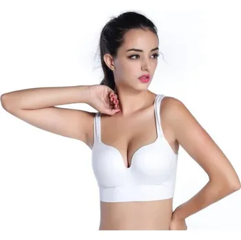 Podprsenka Dámská sportovní Push-up podprsenka Eugenia bílá XL