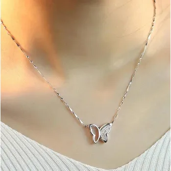 Náhrdelník Dámský náhrdelník s motýlem G582