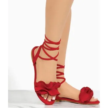 Dámské sandále Dámské sandály Angie červená 40