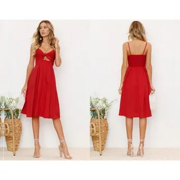 Dámské šaty Dámské letní šaty se zavazováním L 2