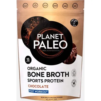 Protein Planet Paleo Bone Broth Protein Powder Chocolate Protein pro sportovce čokoláda (Velikost: 240 g)