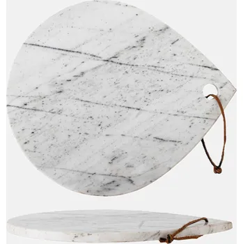 Kuchyňské prkénko Bloomingville Mramorové krájecí prkénko Maiko bílé