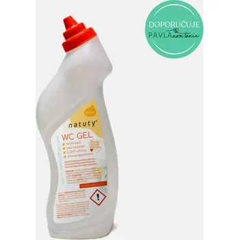 WC čistič Natuty WC gel s vůní citronu