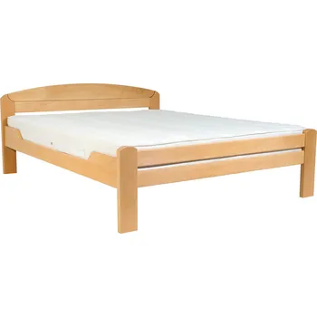 Postel Dřevěná postel Morges, modrá 180x200 cm