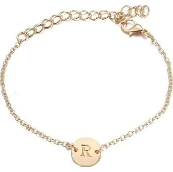 Náramek Dámský řetízkový náramek písmeno E