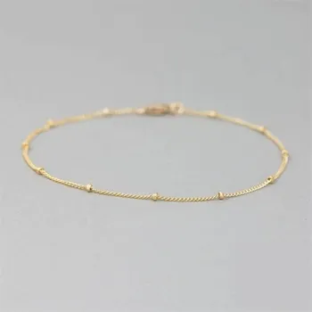 Náramek Dámský jemný náramek starorůžová