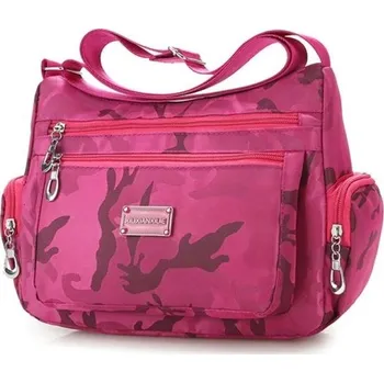 Kabelka Dámská taška přes rameno M723 tmavě růžová