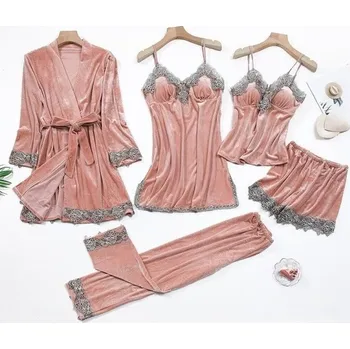 Dámské pyžamo Dámský pyžamový set P2997 růžová XS