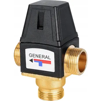 Ventil Třícestný mosazný TERMOSTATICKÝ SMĚŠOVACÍ VENTIL DN20 G3/4"