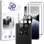 JP Combo Pack sada 2 tvrzených skel a 2…