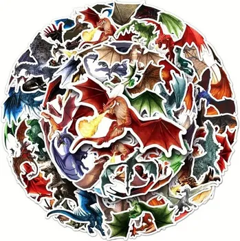 samolepka Samolepky s drakem