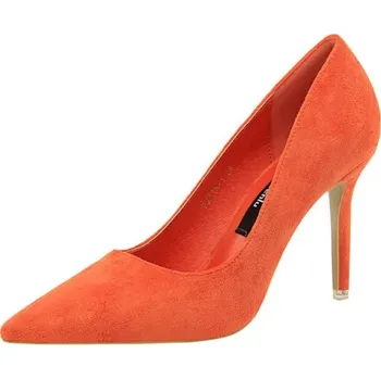 Dámské lodičky Dámské lodičky A1414 oranžová 39