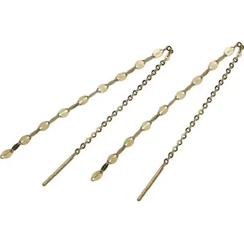 Náušnice Dámské visací náušnice G398 zlatá