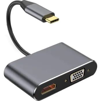 Datové redukce Adaptér USB-C na HDMI / VGA / USB 3.0 / USB-C