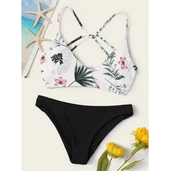 Dámské plavky Dámské bikiny P483 černá L