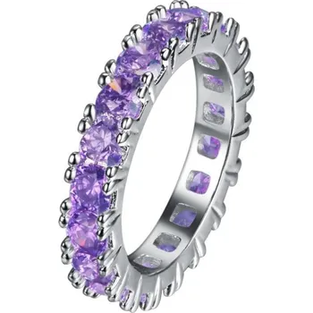 Šperk Dámský prstýnek D1959 fialová 8