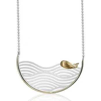 Náhrdelník Dámský náhrdelník s rybou ve vodě