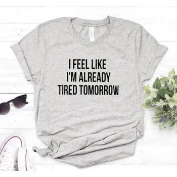 Dámské tričko s vtipným nápisem B109 šedá XXL