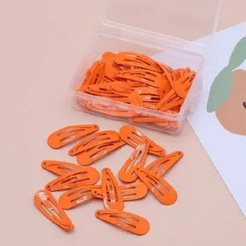 Obleček pro psa Barevné sponky pro malé psy 50 ks oranžová