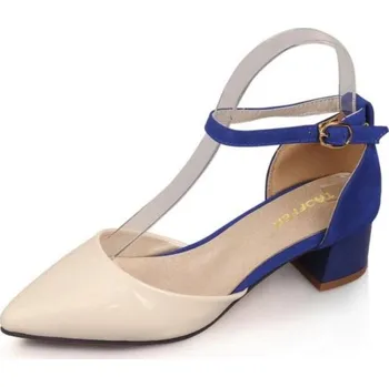 Dámské lodičky Dámské lakované lodičky modrá 43