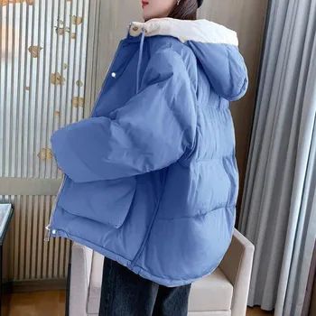 Dámská bunda Dámská zimní bunda P2023 modrá S