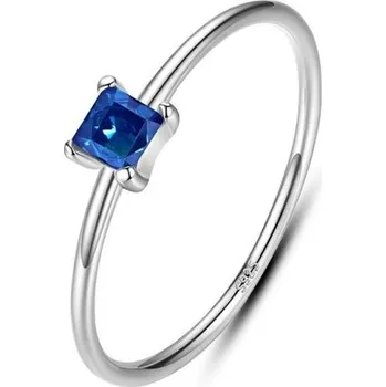 Prsten Dámský prstýnek D1276 tmavě modrá 8