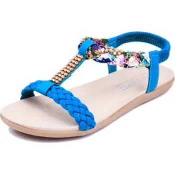 Dámské sandále Dámské letní sandály v nádherném designu modrá 41