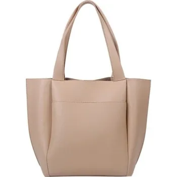 Kabelka Dámská kožená kabelka M1111 béžova