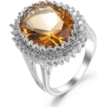 Prsten Dámský prstýnek D1151 žlutá 8