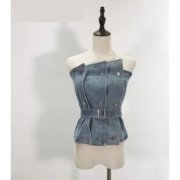 Dámský džínový top B280 S