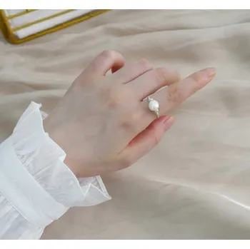 Prsten Dámský prstýnek s perlou D2291 7