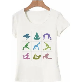 Dámské tričko Dámské tričko s motivem jógy M 7