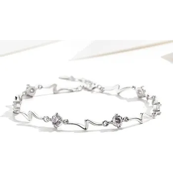 Náramek Dámský náramek s kamínky A1662 2