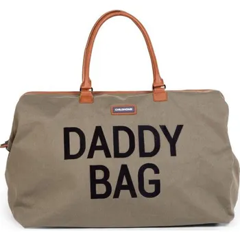 Přebalovací taška CHILDHOME Přebalovací taška Daddy Bag Big Canvas Khaki