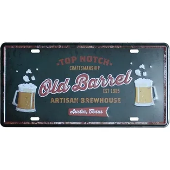 Plechová cedule Dekorativní plechová cedule 21