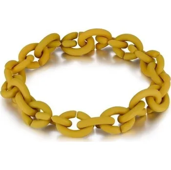 Náramek Dámský náramek P54 tmavě žlutá