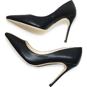 Dámské lodičky Dámské lodičky Linda Matná černá 37 8 cm