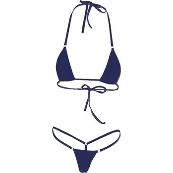 Dámské plavky Dámské mikro bikiny P399 tmavě modrá