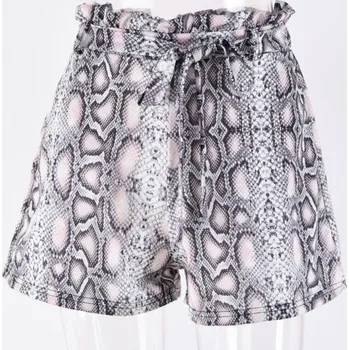 Dámské kraťasy Dámské kraťasy s hadím vzorem šedá S