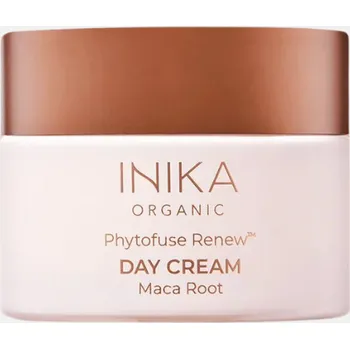 Pleťový krém Inika Organic Phytofuse Renew Denní krém s výtažkem z kořene maca a probiotiky 50 ml