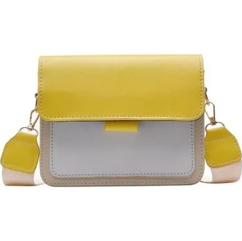 Kabelka Dámská crossbody kabelka M898 žlutá