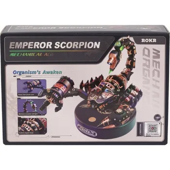 Dětské zboží RoboTime Puzzle: Císař Scorpion (3D mechanické puzzle) 123 dílků