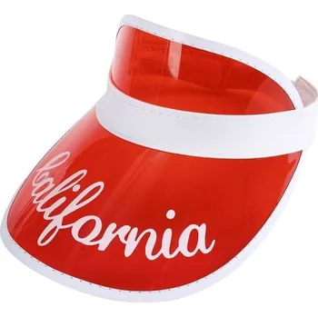 Pokrývka hlavy Dámský kšilt s nápisem červená