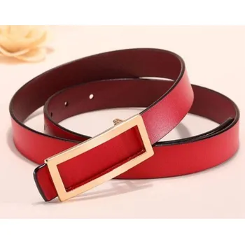 Opasek Dámský kožený pásek L127 vínová 95 cm 2